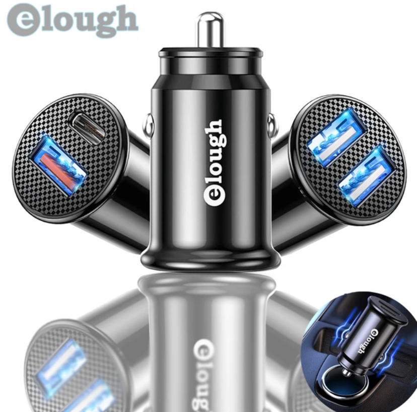Elough USB Car Charger PD and QC