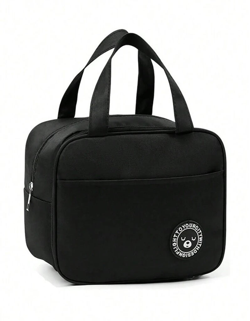Lunch Bag With Thermal Insulation (Black)