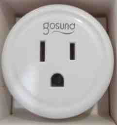 Gosund Mini Smart Plug 2.4GHz WiFi Enabled