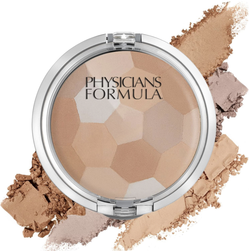Physicians Formula Setting Powder Palette Multi-Colored Pressed Setting Powder Translucent Makeup, Natural Coverage