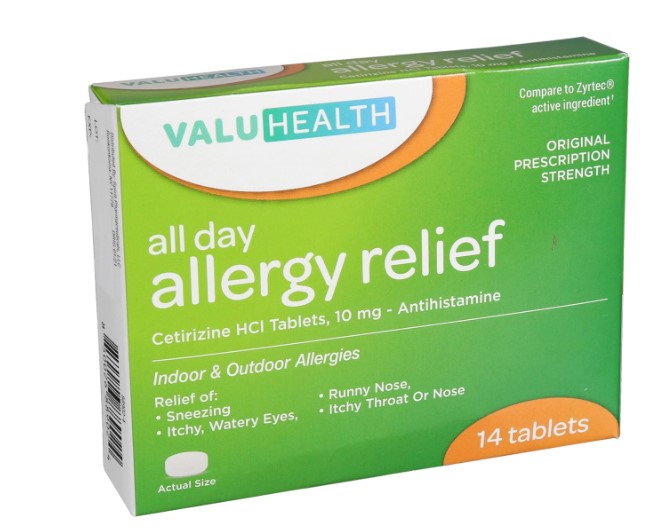 All Day Allergy Relief tablets