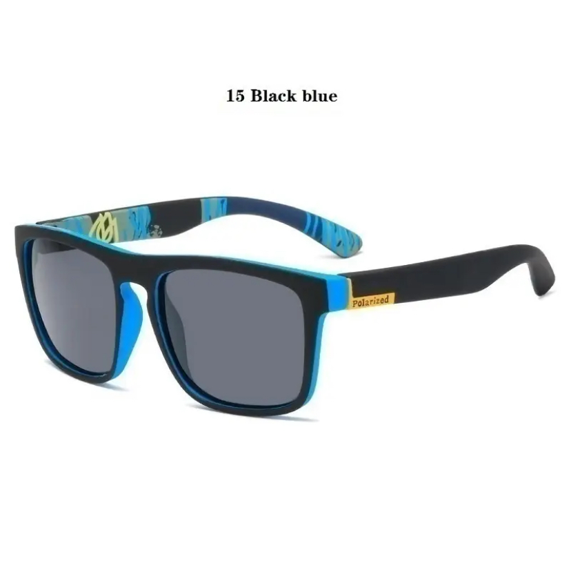 Men Women Polarized Sunglasses : 15 Black blue