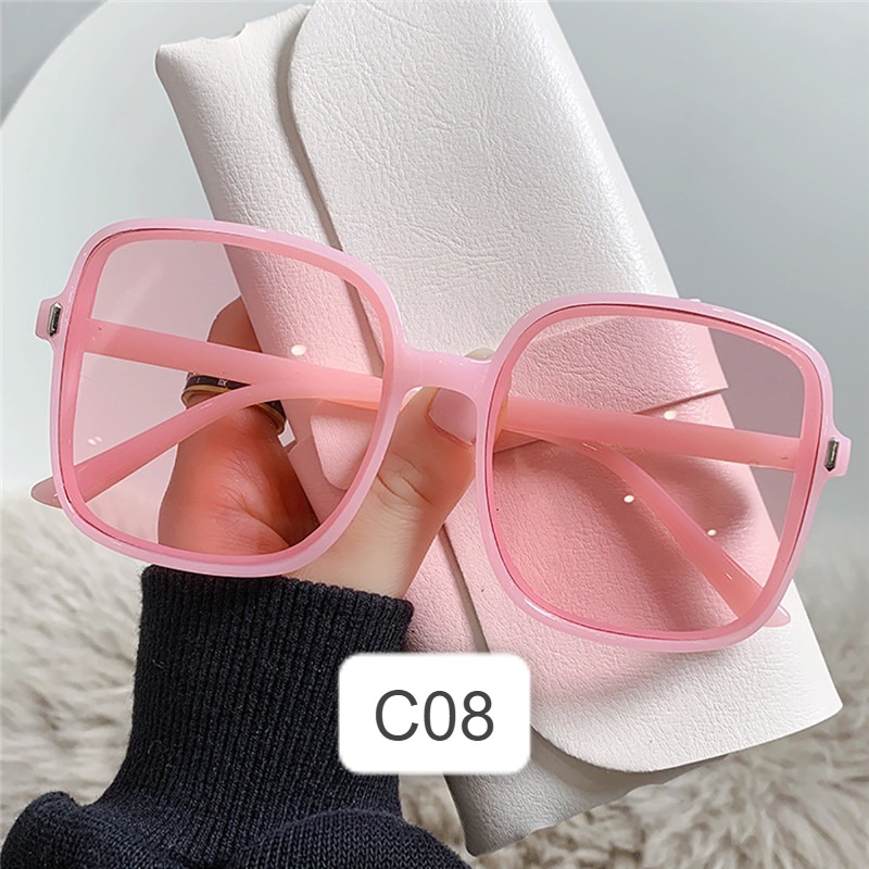 Sunglasses for Women Square: C08, light pink/light pink
