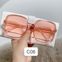 Sunglasses for Women Square: C06, pink/clear pink