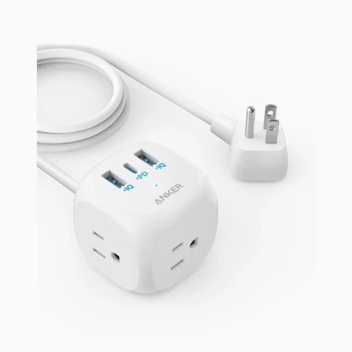 Anker 20W USB C Power Strip 3 Outlets and USB C