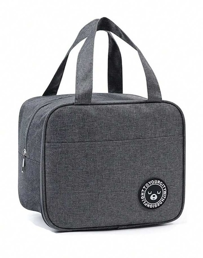 [sg2308200737248262] Lunch Bag With Thermal Insulation (Grey)