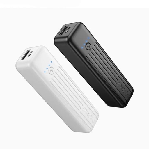 Miady Portable Charger 5000mAh, 3.45oz Lightweight Power Bank, 5V/2.4AOutput & 5V/2A Input Battery Pack Charger