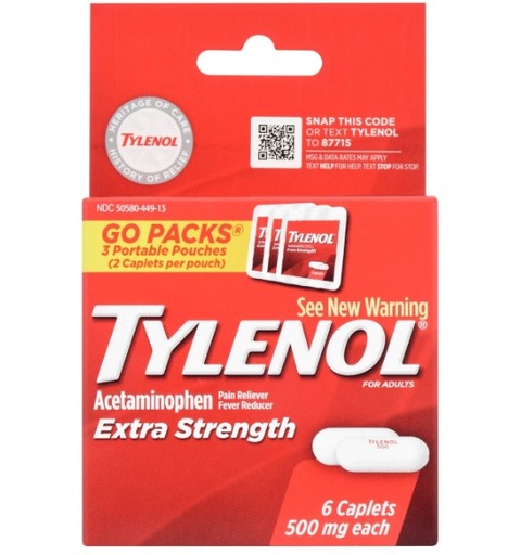 Tylenol Extra Strength tabs